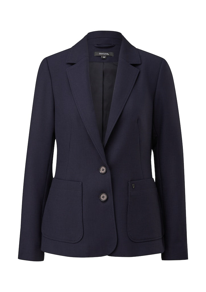 Comma Damen Blazer Blue