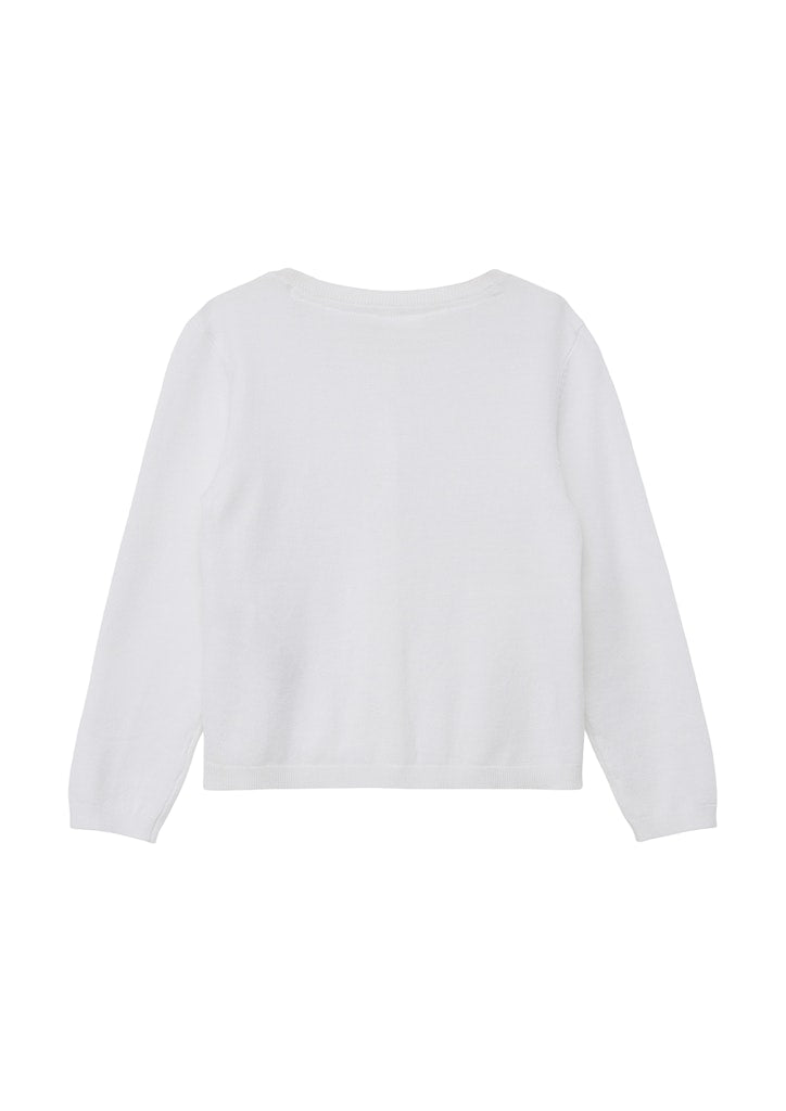S. Oliver Mädchen Sweats & Sweatjacken White