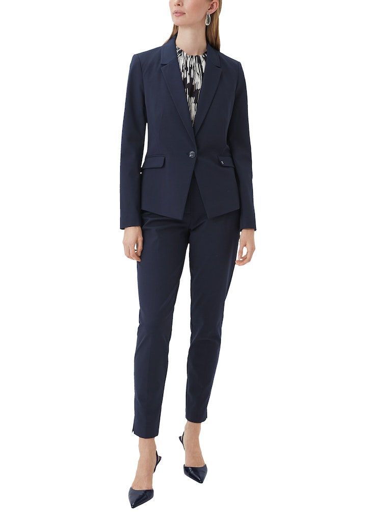 Comma Damen Blazer Blue