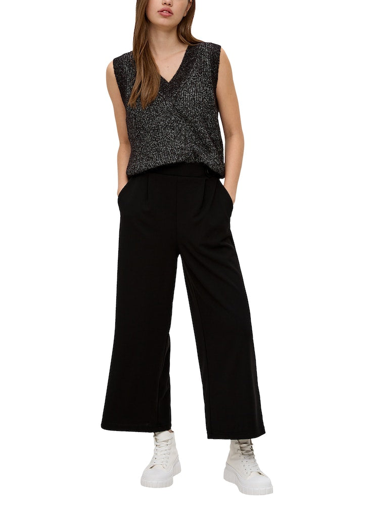 QS by S.Oliver Damen Shorts Grey/Black