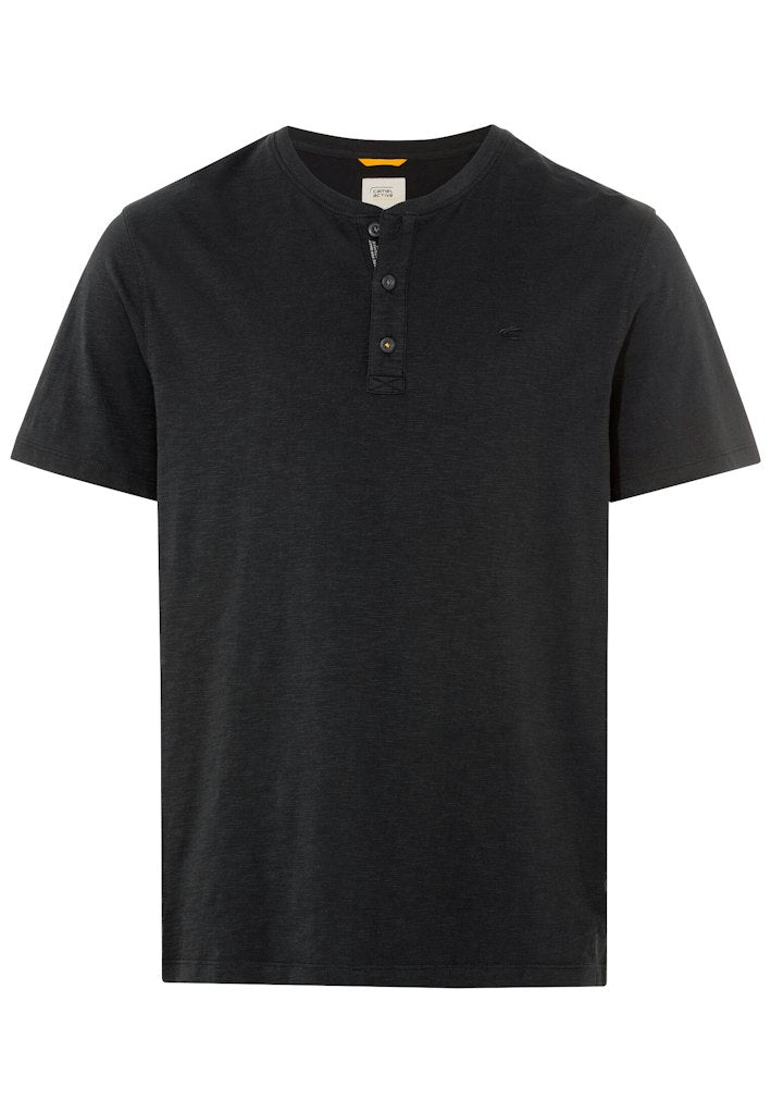 Camel active Herren T-Shirts kurz Asphalt