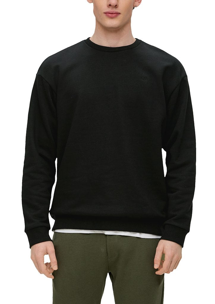 QS by S.Oliver Herren Sweatshirts Grey/Black