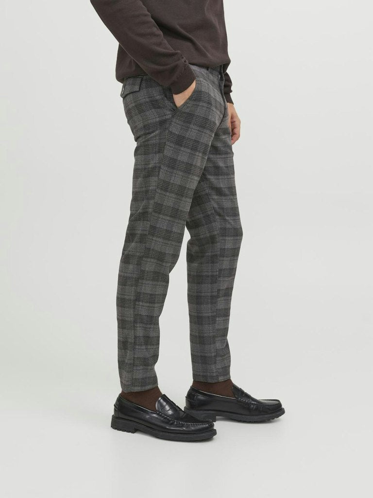 Jack & Jones Herren Hosen Burgundy/Check