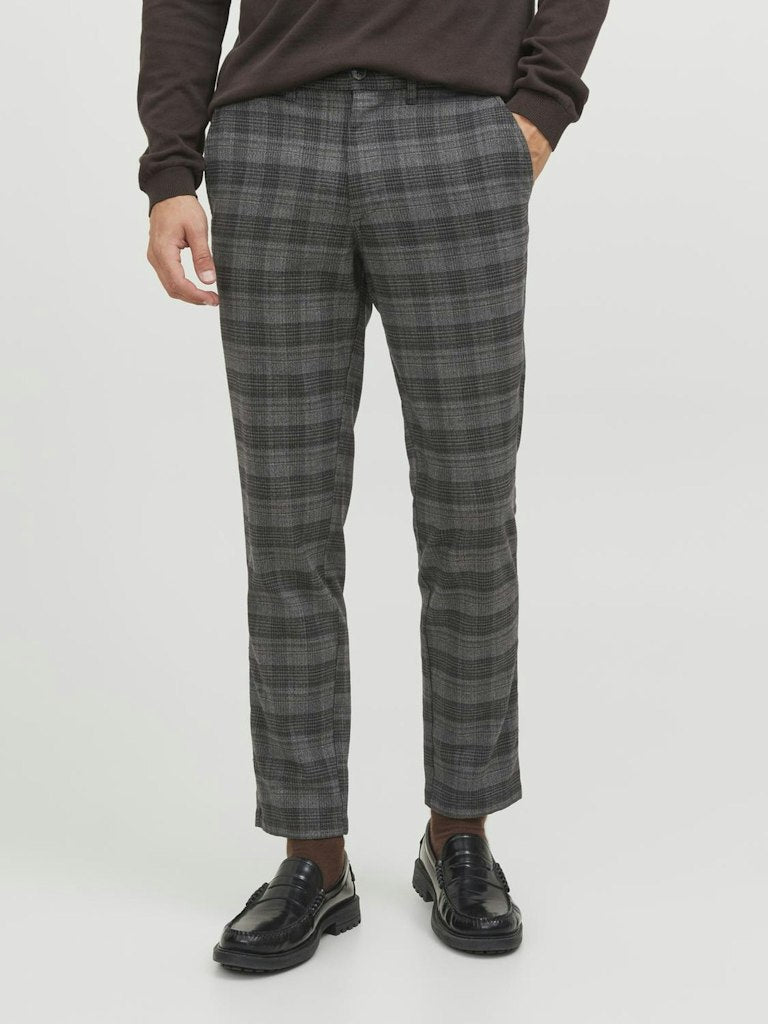 Jack & Jones Herren Hosen Burgundy/Check