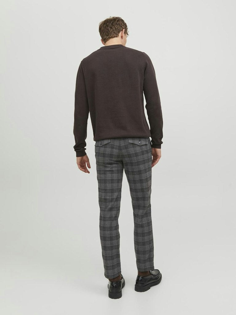 Jack & Jones Herren Hosen Burgundy/Check