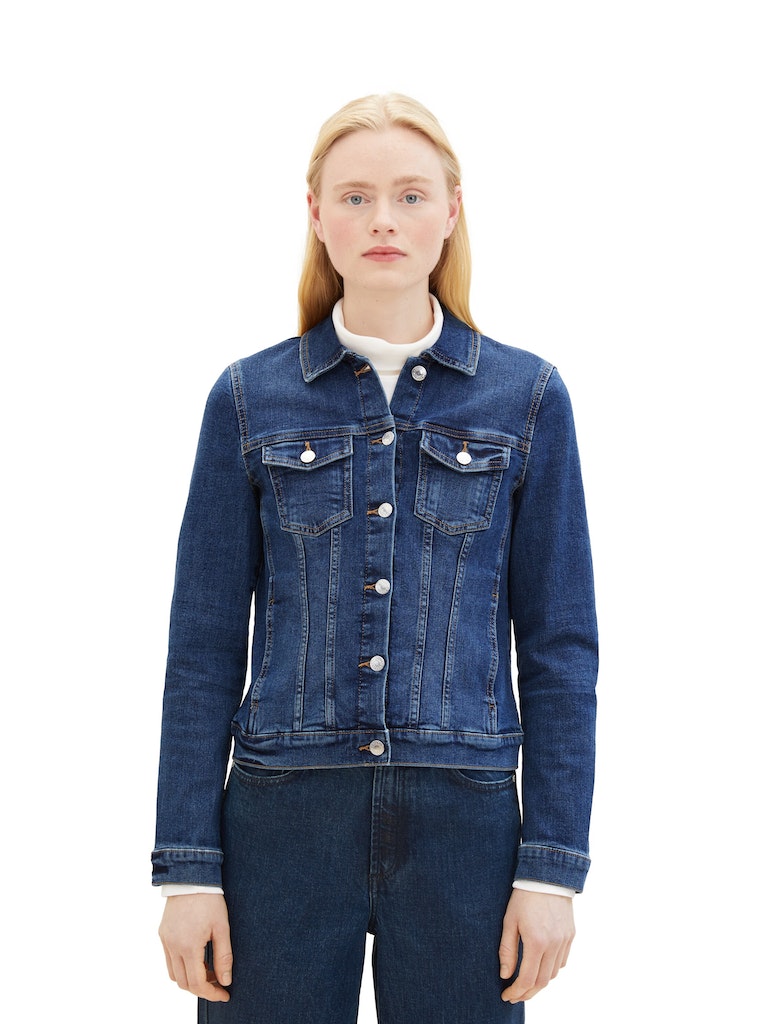 Tom Tailor denim Damen Jacken Used Mid Stone