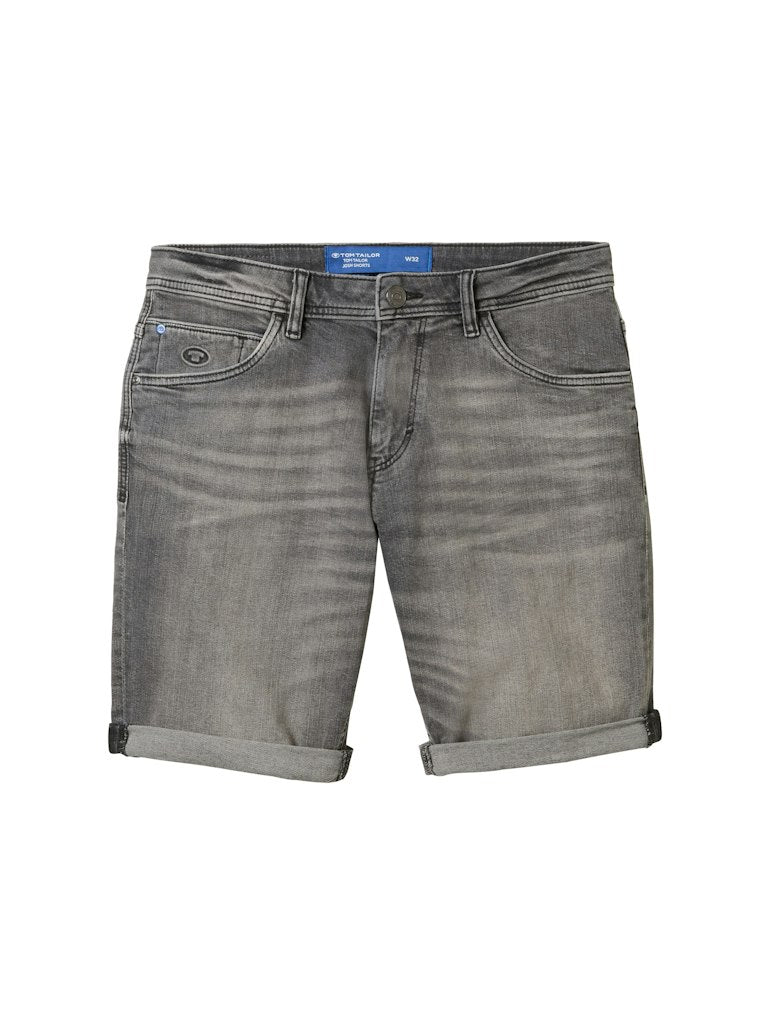 Tom Tailor Herren Shorts Used Light Ston