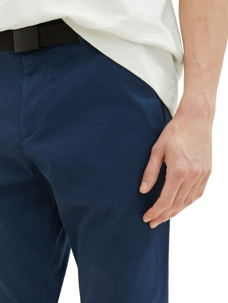 Tom Tailor denim Herren Hosen Navy Mini Hound