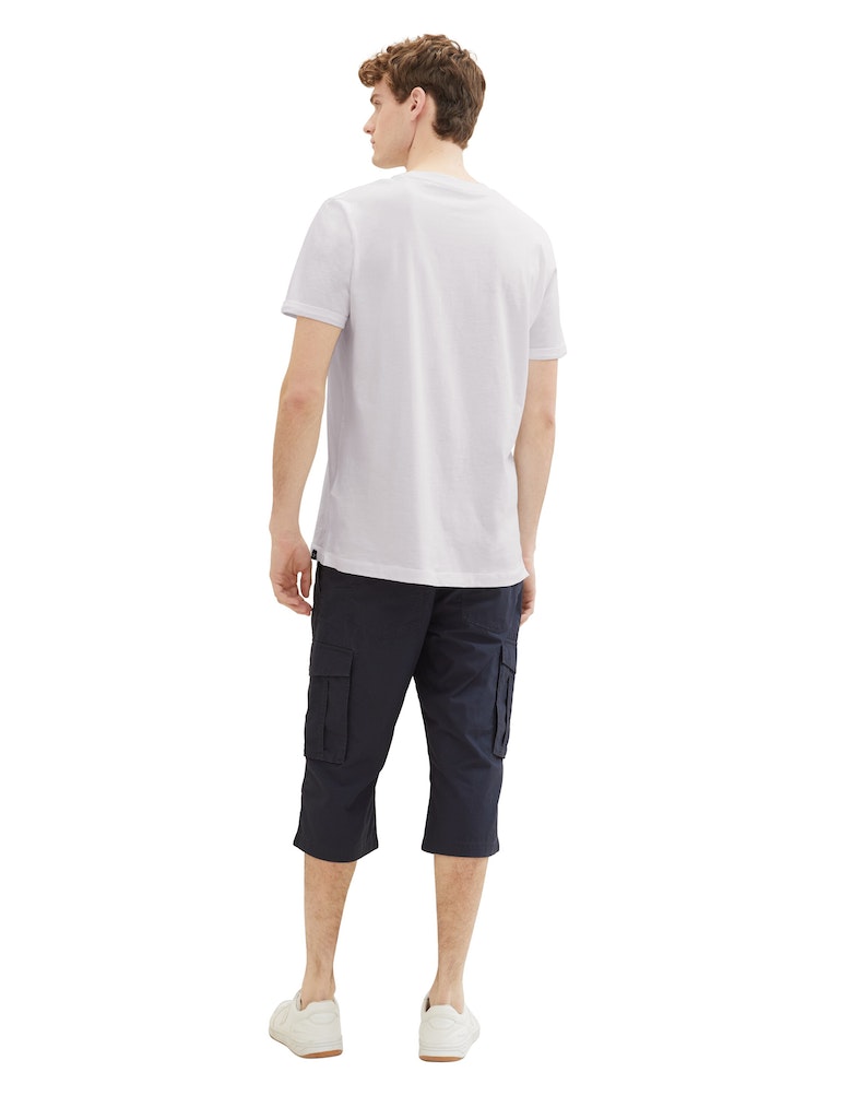 Tom Tailor Herren Hosen Navy Geometric