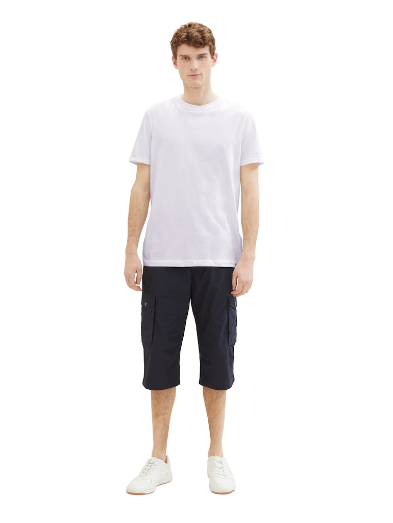 Tom Tailor Herren Hosen Navy Geometric