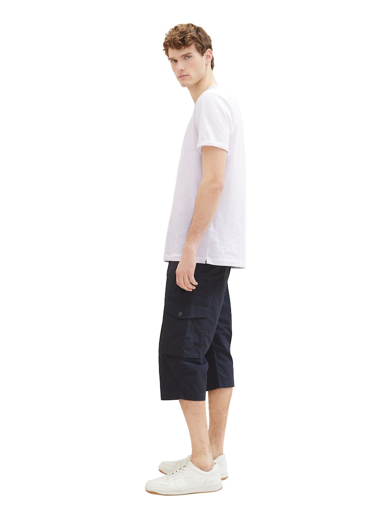 Tom Tailor Herren Hosen Navy Geometric