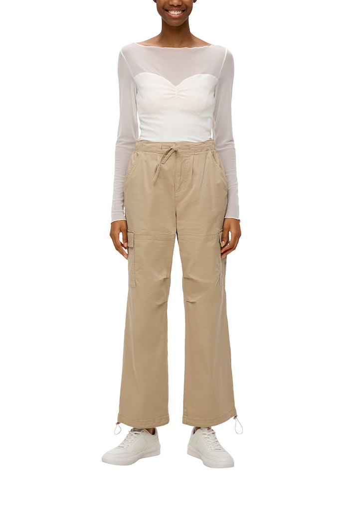 QS by S.Oliver Damen Hosen Brown