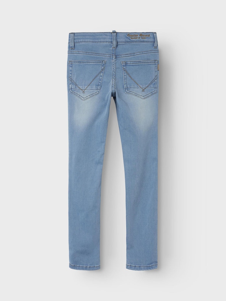 Name it Jungen Hosen & Shorts Light Blue Deni