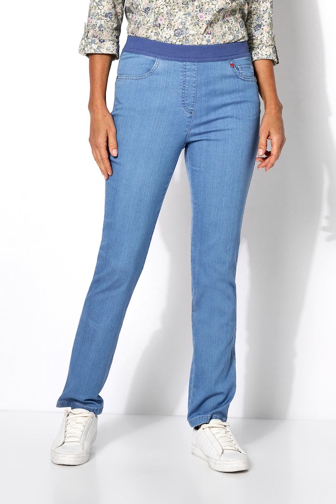 Toni Dress Damen Hosen Softblue