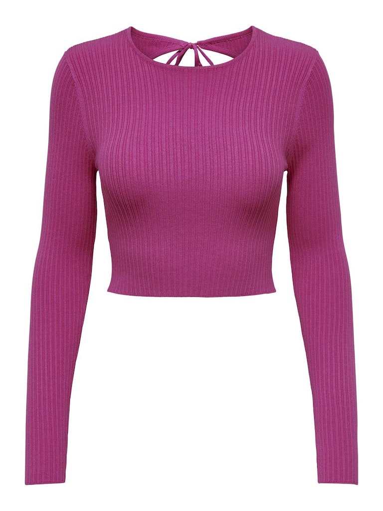 only Damen Pullover Raspberry Rose