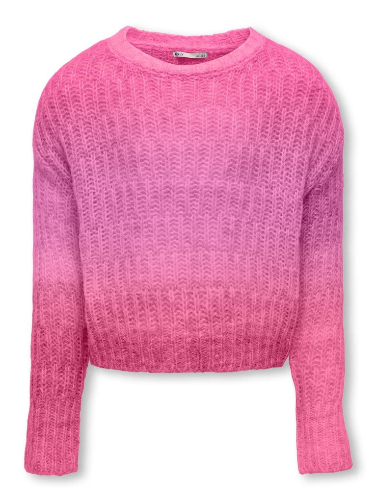 Only Mädchen Pullover & Strickjacken Fuchsia Purple/