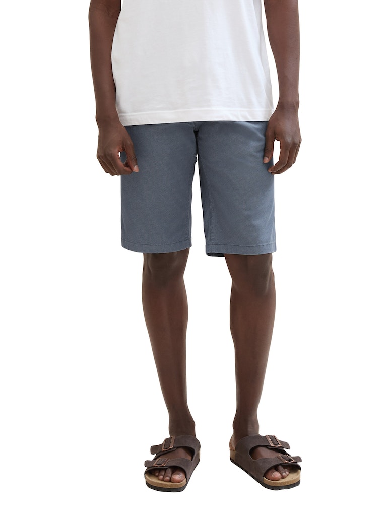 Tom Tailor Herren Hosen Blue Structure