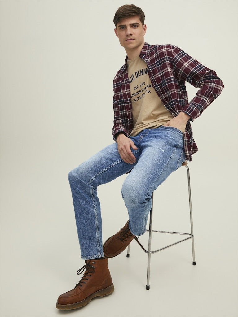 Jack & Jones Herren Jeans Blue Denim