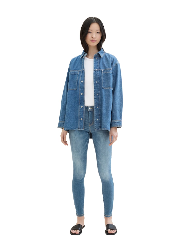 Tom Tailor denim Damen Jeans Used Light Ston