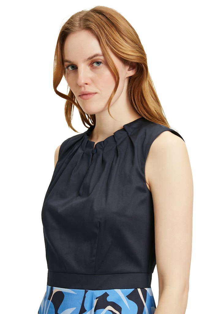 Betty & Co Damen Kleider Dark Blue/Blue