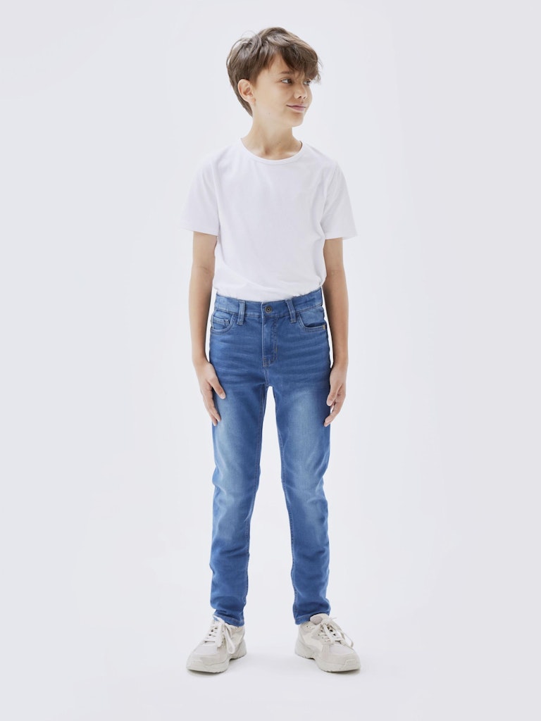 Name it Jungen Hosen & Shorts Medium Blue Den