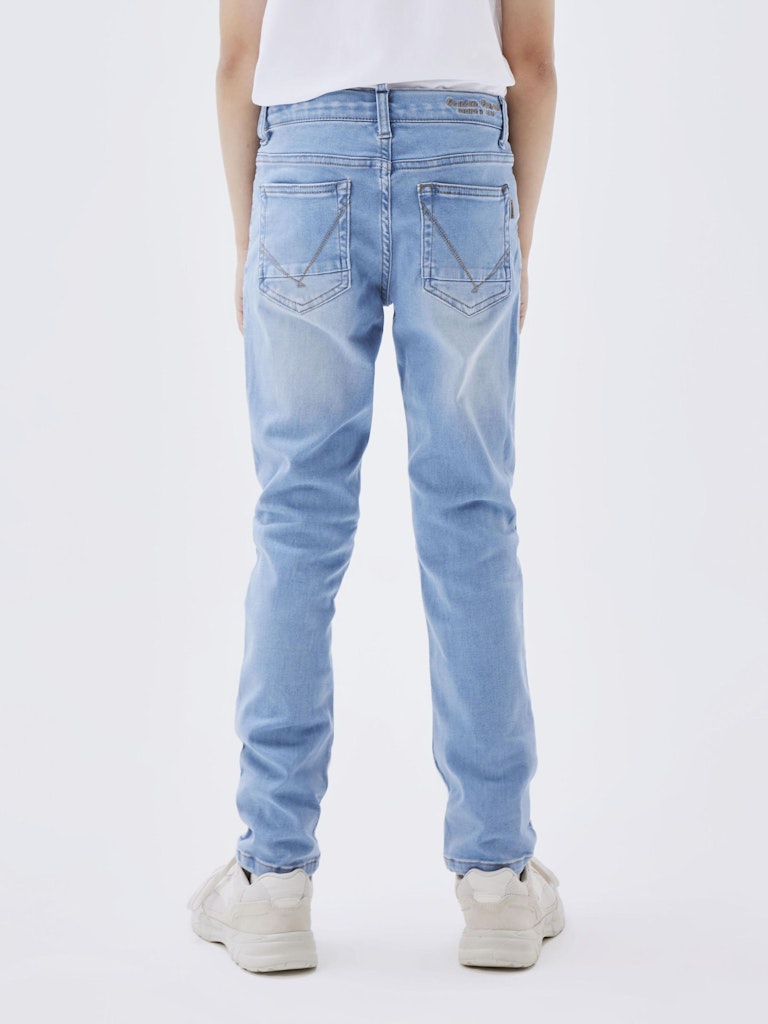 Name it Jungen Hosen & Shorts Light Blue Deni