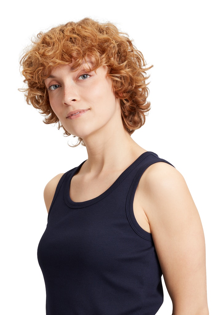 Cartoon Damen Tops Baritone Blue