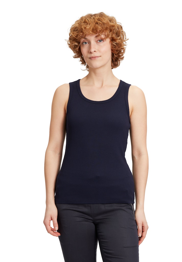 Cartoon Damen Tops Baritone Blue