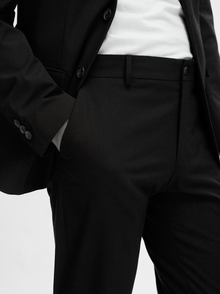Selected homme Herren Hosen Black