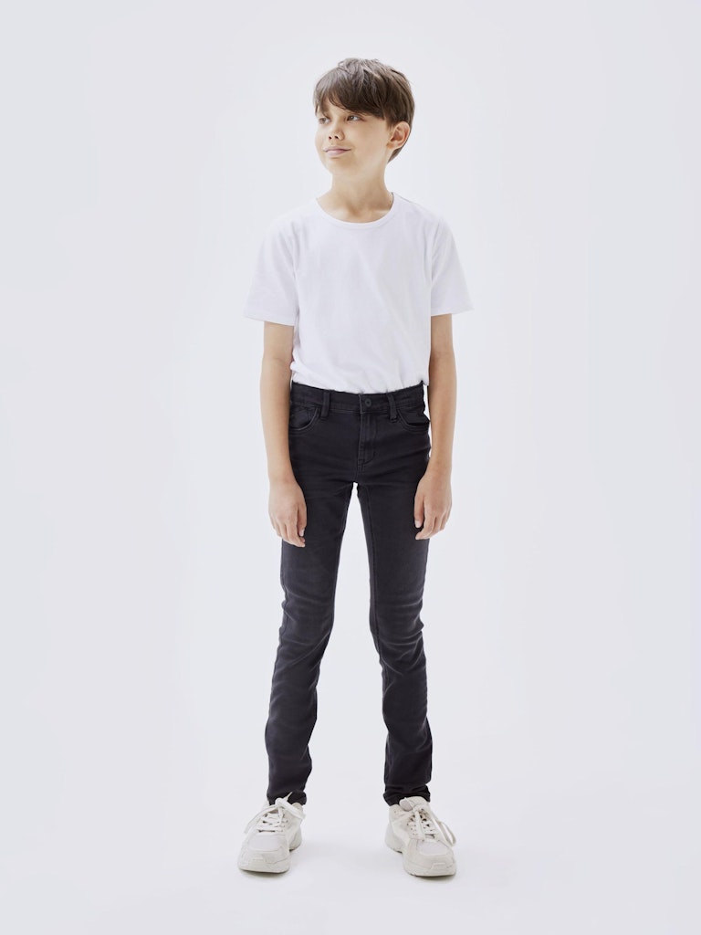 Name it Jungen Hosen & Shorts Black Denim
