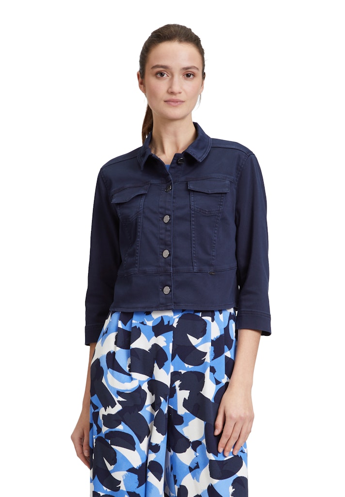 Betty & Co Damen Jacken Navy Blue