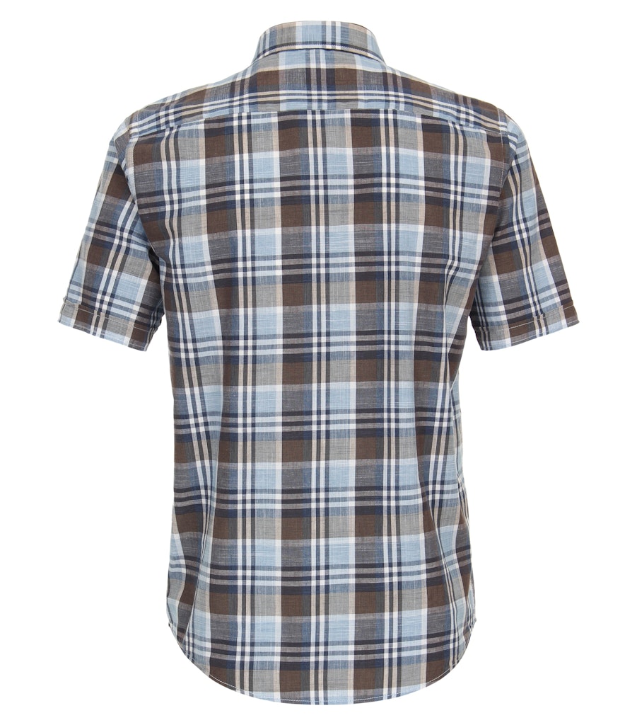 Casa Moda Herren Hemden kurz Blau