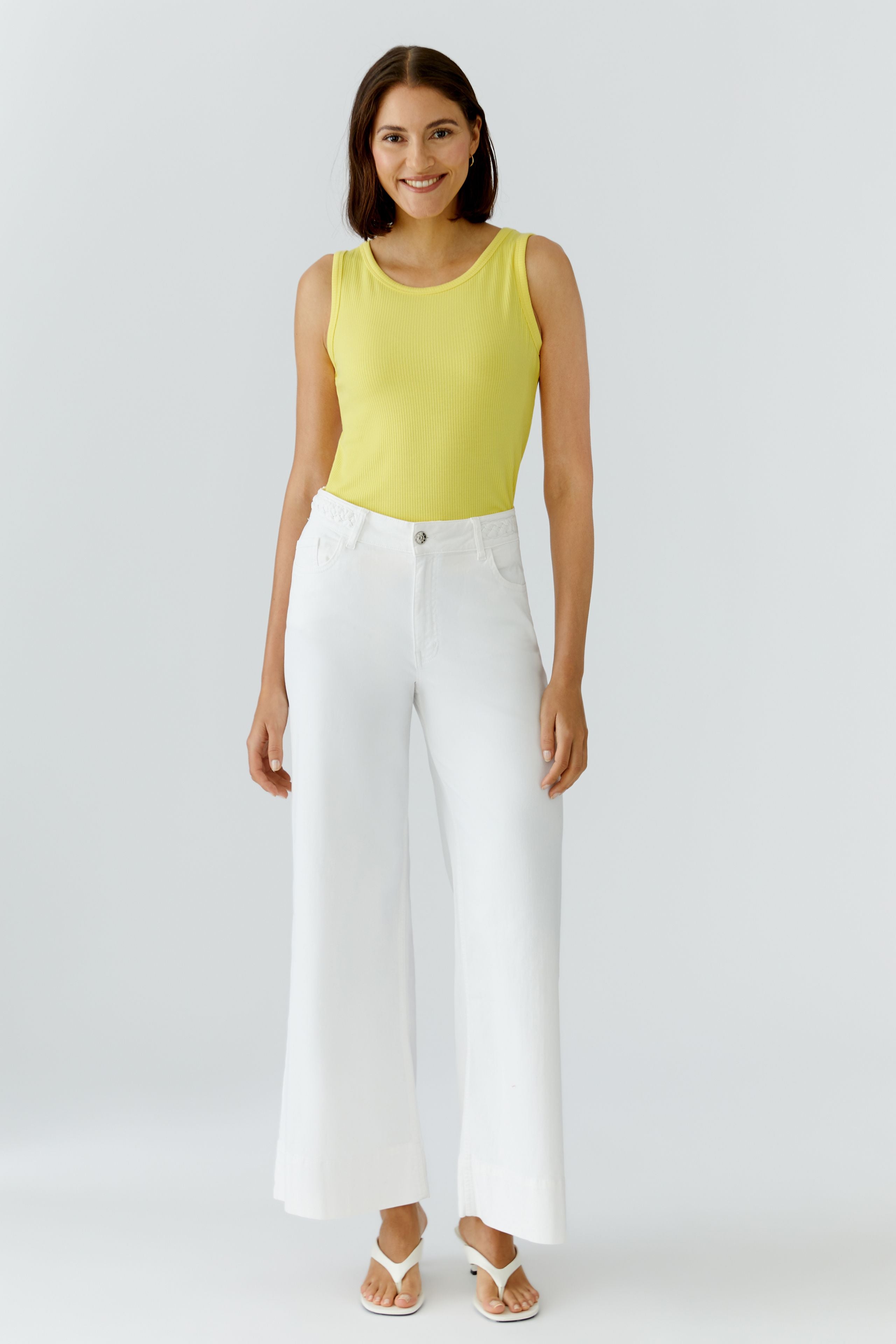 Oui Damen Tops Lemon Zest