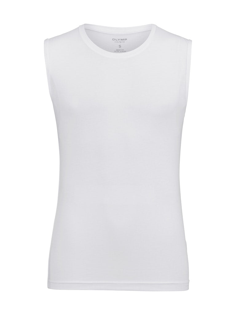 Olymp Herren T-Shirts kurz Weiss