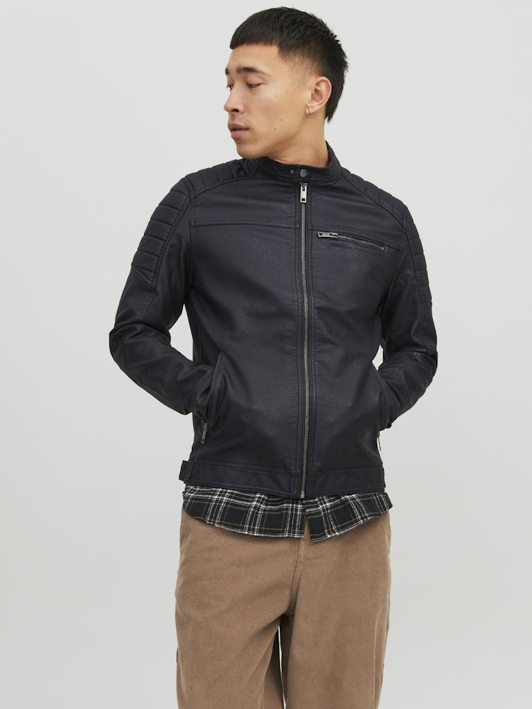 Jack & Jones Herren Jacken Black/Pu
