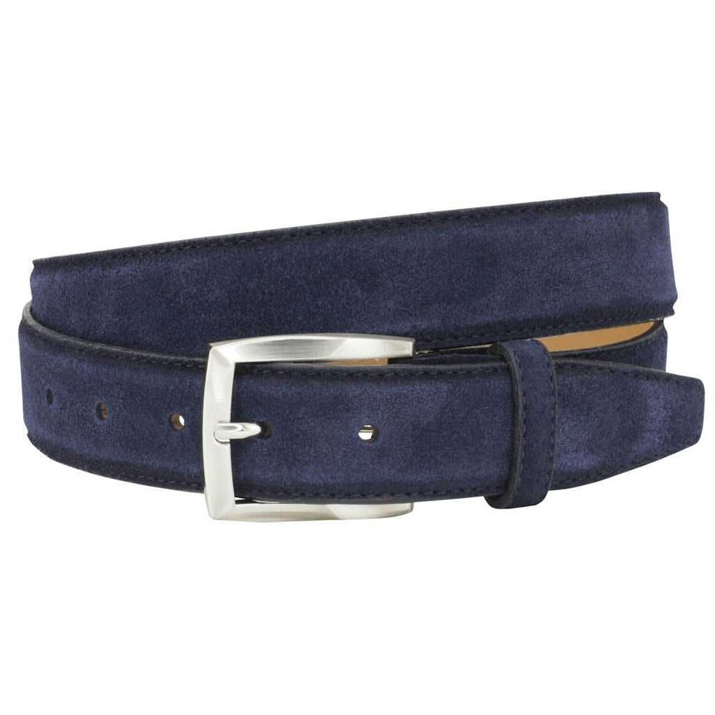 LINDENMANN Herren Gürtel Marine