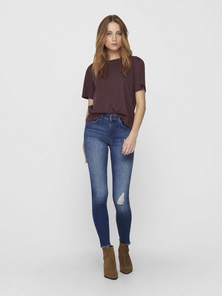 only Damen Jeans Medium Blue Den