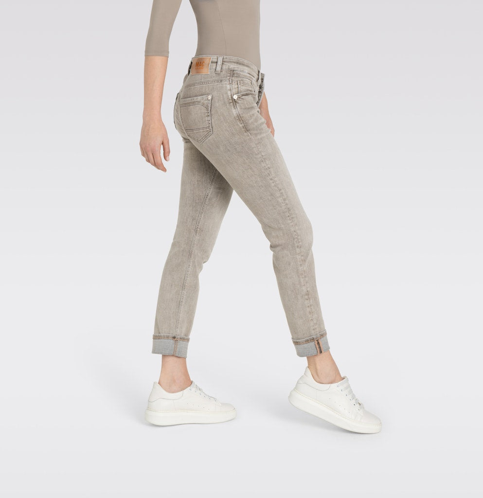 Mac Damen Jeans Beige Colored W