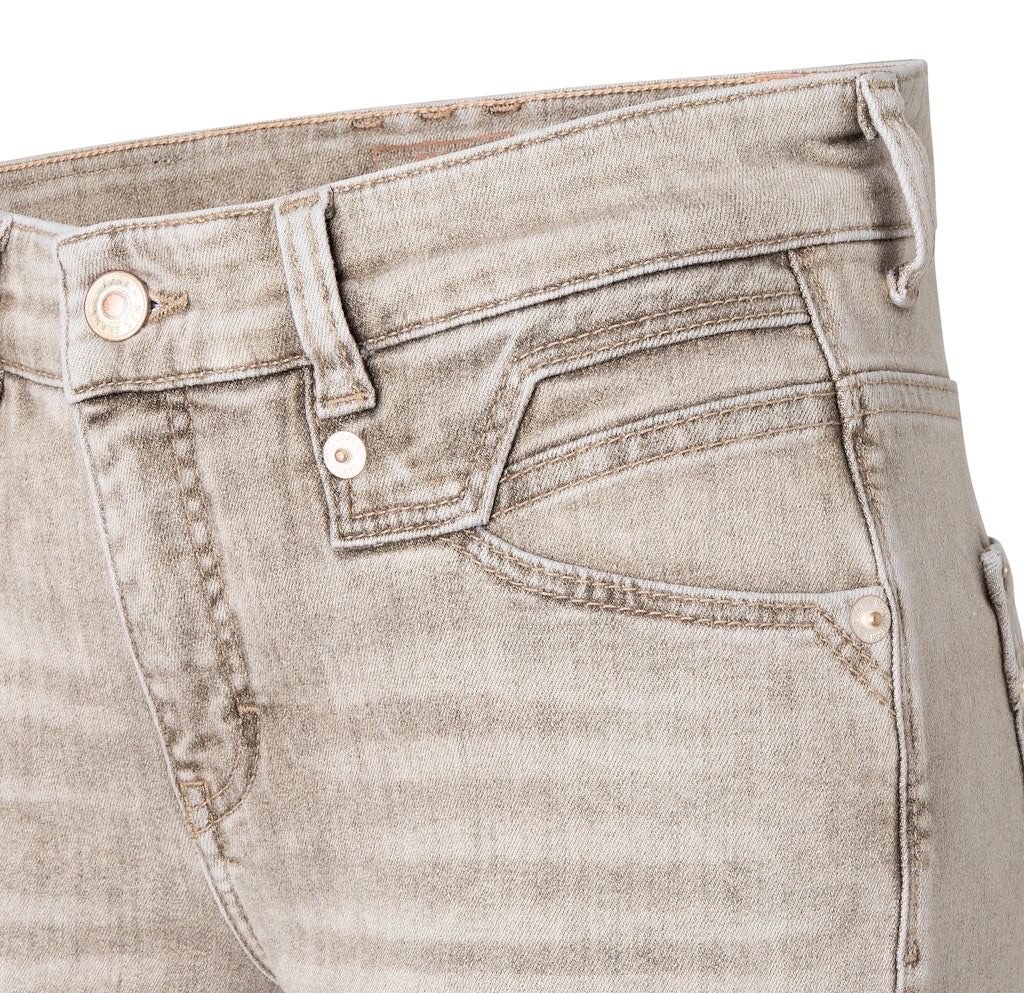 Mac Damen Jeans Beige Colored W