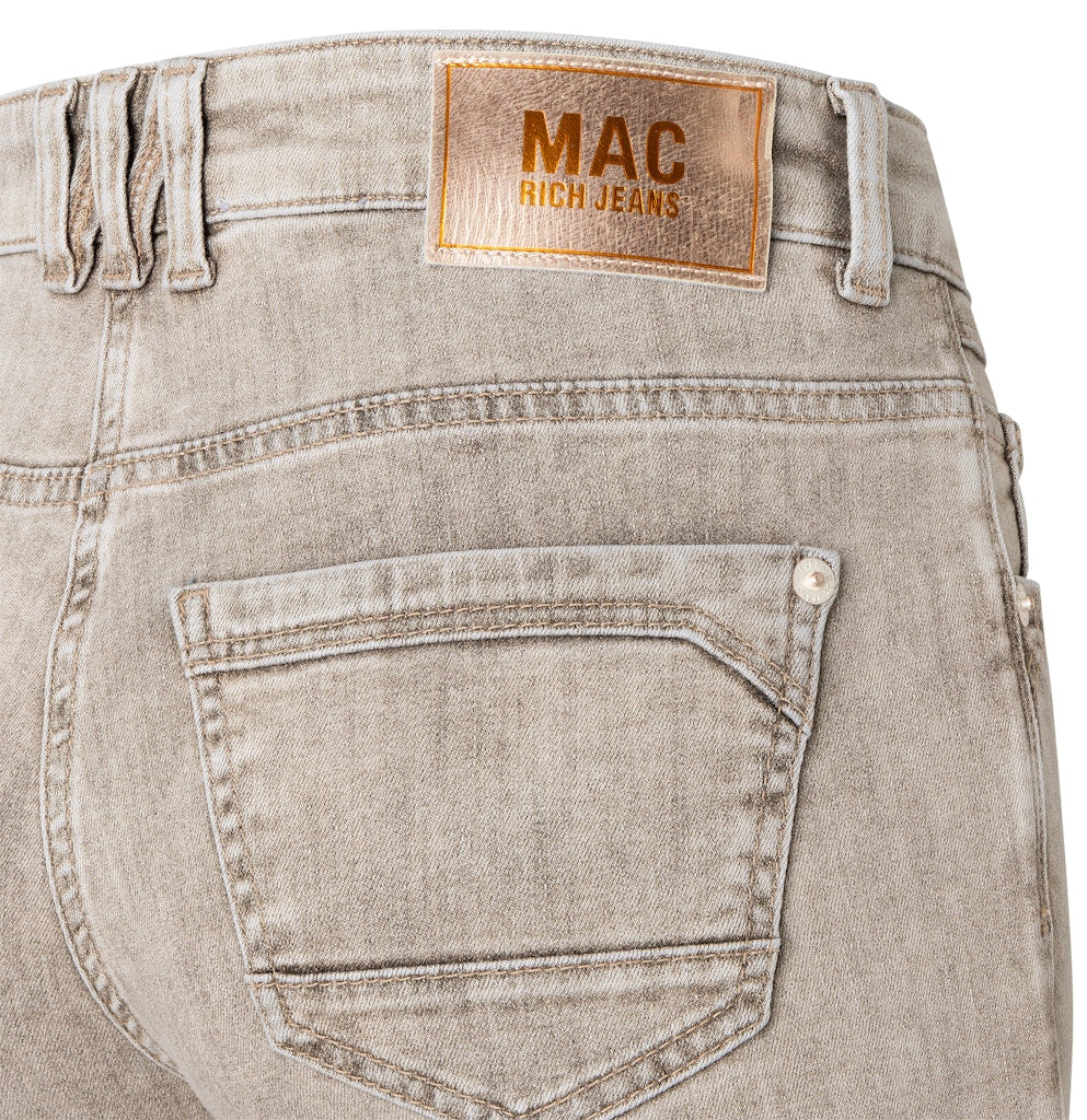 Mac Damen Jeans Beige Colored W
