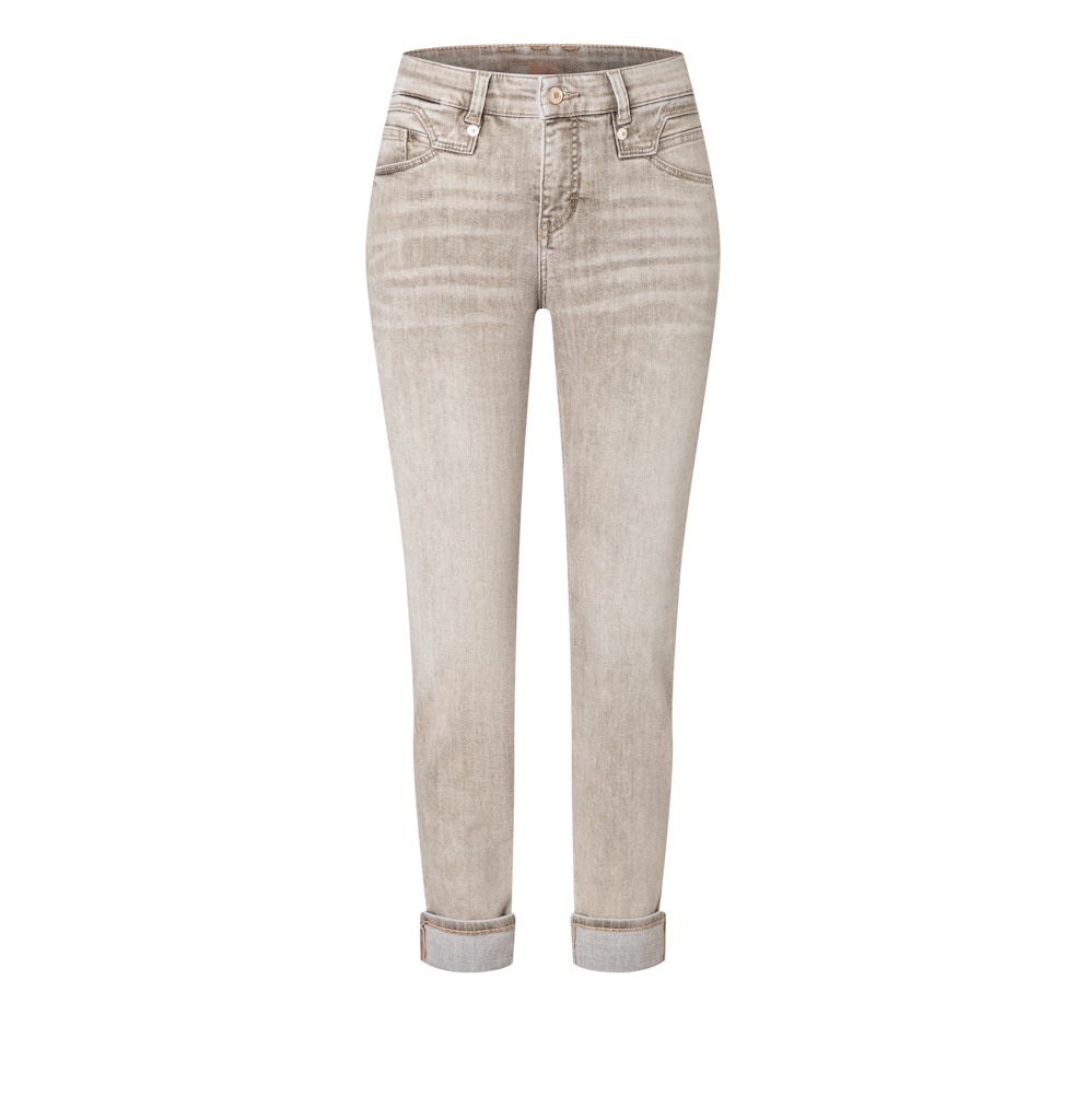 Mac Damen Jeans Beige Colored W