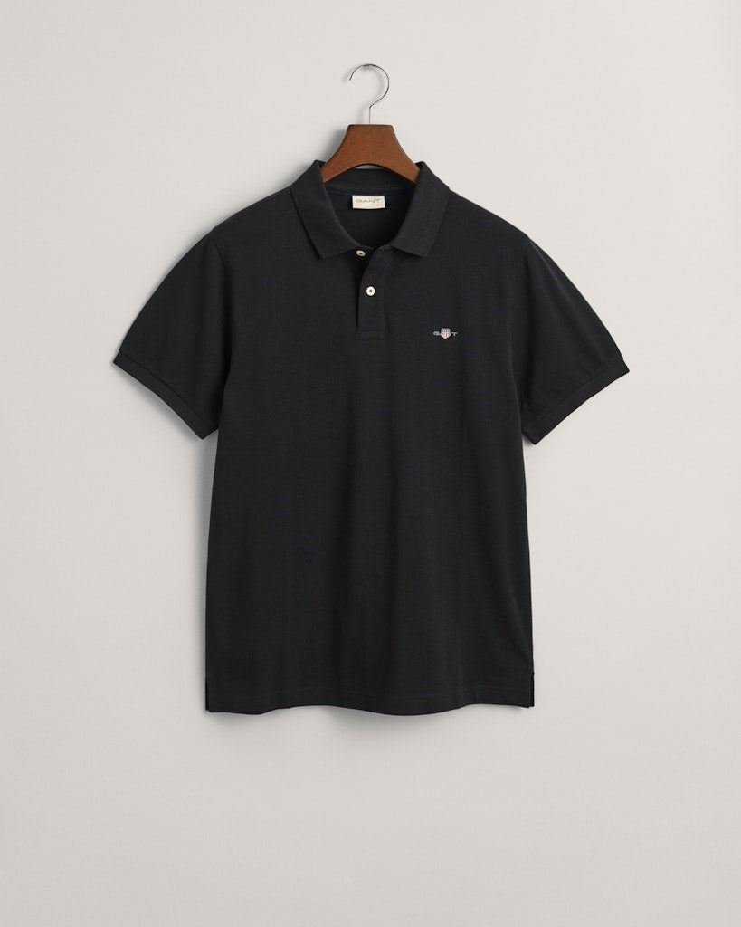 Gant Herren Polo-Shirts Black