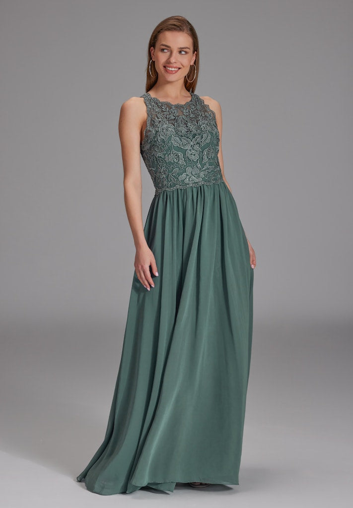 Swing Damen Kleider Deep Slate
