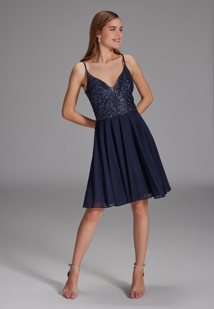 Swing Damen Kleider Navy
