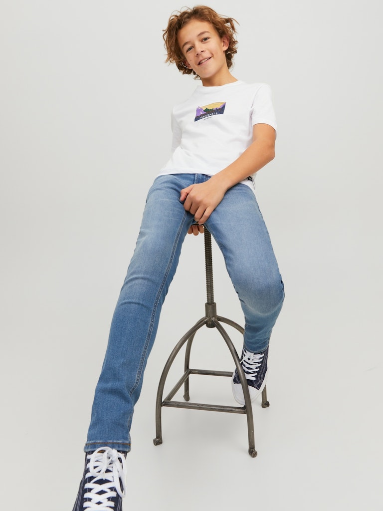 Jack & Jones Jungen Hosen & Shorts Blue Denim