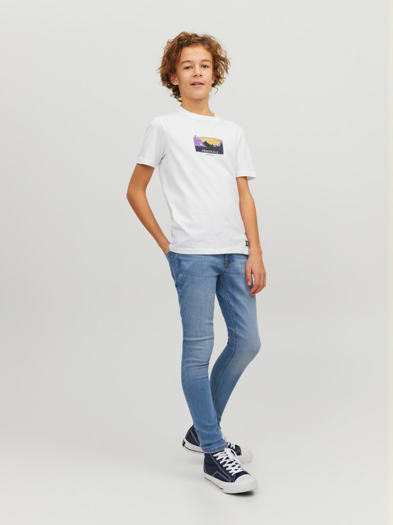 Jack & Jones Jungen Hosen & Shorts Blue Denim