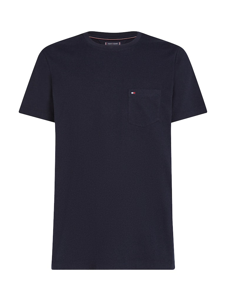 Tommy Hilfiger Herren T-Shirts kurz Dw Blue