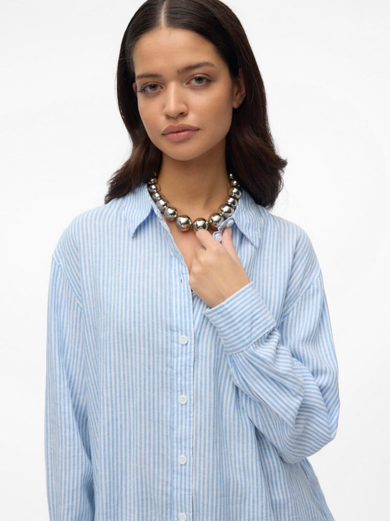 Vero Moda Damen Blusen Cornflower Blue