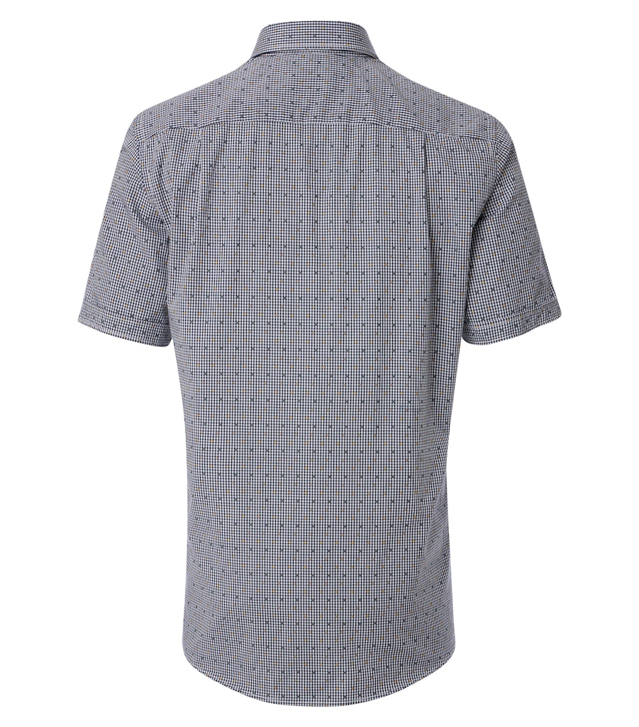 Casa Moda Herren Hemden kurz Blau