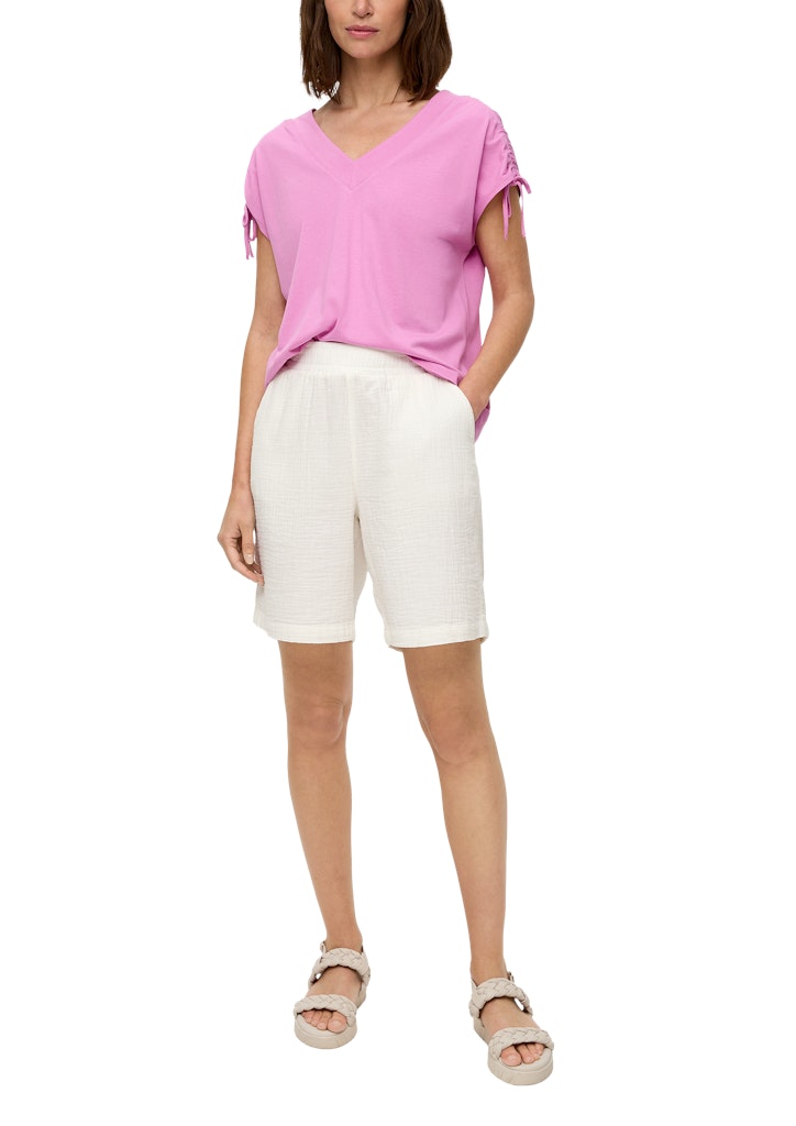 S. Oliver red Damen T-Shirts Lilac/Pink